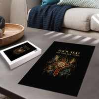 Personalized Rosicrucians Puzzle Sapiens Dominabitur Astris Rose Cross