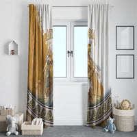 Athena Greek Goddess Window Curtain Ancient Mythology Warrior Art