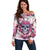 I May Not Be Perfect But At Least I Am Not Fake Skull Off Shoulder Sweater - Wonder Print Shop