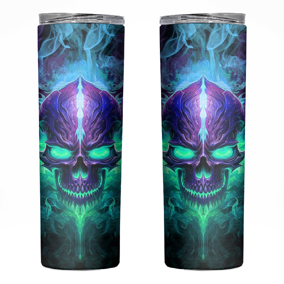 You My Friend Should Have Been Swallowed Skull Skinny Tumbler