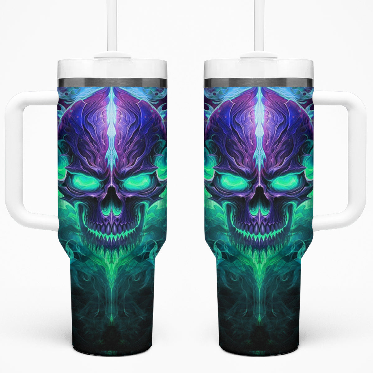 You My Friend Should Have Been Swallowed Skull Tumbler With Handle