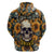 Shine Like A Sunflower Skull Hoodie - Wonder Print Shop