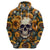 Shine Like A Sunflower Skull Hoodie - Wonder Print Shop