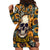 Shine Like A Sunflower Skull Hoodie Dress - Wonder Print Shop