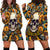 Shine Like A Sunflower Skull Hoodie Dress - Wonder Print Shop