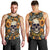 Shine Like A Sunflower Skull Men Tank Top - Wonder Print Shop