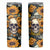 Shine Like A Sunflower Skull Skinny Tumbler