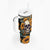 Shine Like A Sunflower Skull Tumbler With Handle