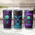 Music Is My Only Friend Skull Tumbler Cup