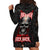 Be Careful Skull Hoodie Dress - Wonder Print Shop