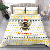 Oh Christmas Bee Bee Christmas Bedding Set Xmas Holiday Patterns - Wonder Print Shop