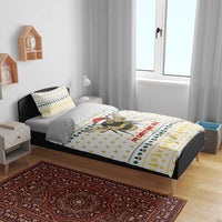 Oh Christmas Bee Bee Christmas Bedding Set Xmas Holiday Patterns - Wonder Print Shop