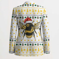 Oh Christmas Bee Bee Christmas Blazer Xmas Holiday Patterns - Wonder Print Shop