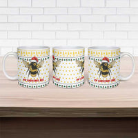 Oh Christmas Bee Bee Christmas Ceramic Mug Xmas Holiday Patterns - Wonder Print Shop