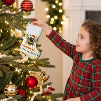 Oh Christmas Bee Bee Christmas Stocking Xmas Holiday Patterns - Wonder Print Shop