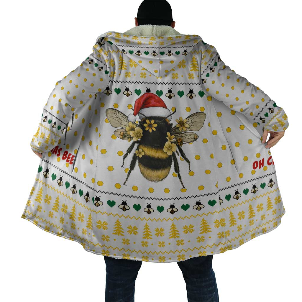 Oh Christmas Bee Bee Christmas Cloak Xmas Holiday Patterns - Wonder Print Shop
