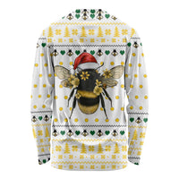 Oh Christmas Bee Bee Christmas Long Sleeve Shirt Xmas Holiday Patterns - Wonder Print Shop