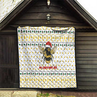 Oh Christmas Bee Bee Christmas Quilt Xmas Holiday Patterns - Wonder Print Shop