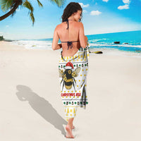 Oh Christmas Bee Bee Christmas Sarong Xmas Holiday Patterns - Wonder Print Shop