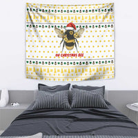 Oh Christmas Bee Bee Christmas Tapestry Xmas Holiday Patterns - Wonder Print Shop