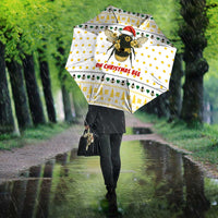 Oh Christmas Bee Bee Christmas Umbrella Xmas Holiday Patterns - Wonder Print Shop