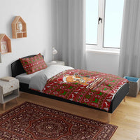 Oh For Fox Sake Christmas Bedding Set Xmas Holiday Patterns - Wonder Print Shop