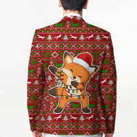 Oh For Fox Sake Christmas Blazer Xmas Holiday Patterns - Wonder Print Shop