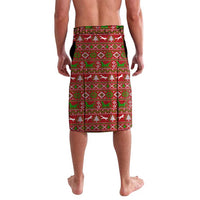 Oh For Fox Sake Christmas Lavalava Xmas Holiday Patterns - Wonder Print Shop