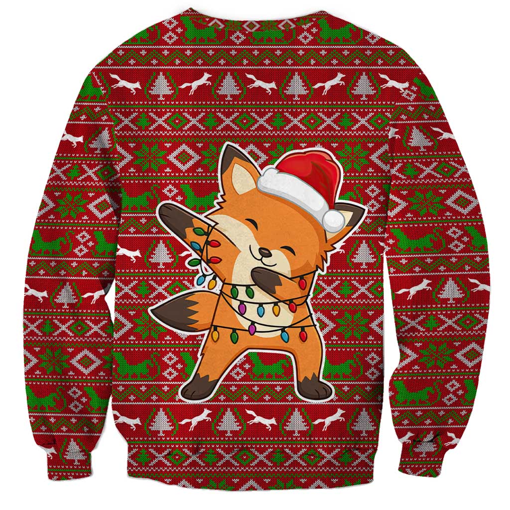 Oh For Fox Sake Christmas Sweatshirt Xmas Holiday Patterns - Wonder Print Shop