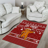 Oh Snap Christmas Area Rug Xmas Holiday Patterns - Wonder Print Shop