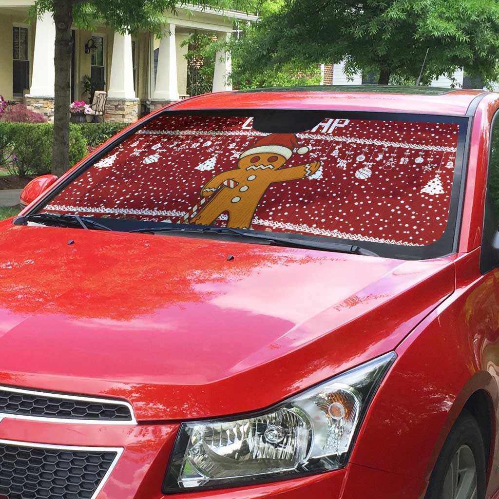 Oh Snap Christmas Auto Sun Shade Xmas Holiday Patterns - Wonder Print Shop