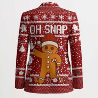 Oh Snap Christmas Blazer Xmas Holiday Patterns - Wonder Print Shop
