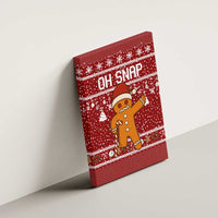 Oh Snap Christmas Canvas Wall Art Xmas Holiday Patterns - Wonder Print Shop