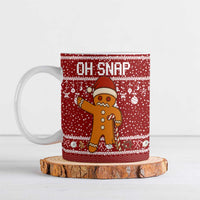 Oh Snap Christmas Ceramic Mug Xmas Holiday Patterns - Wonder Print Shop