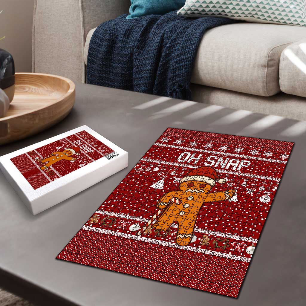Oh Snap Christmas Puzzle Xmas Holiday Patterns - Wonder Print Shop