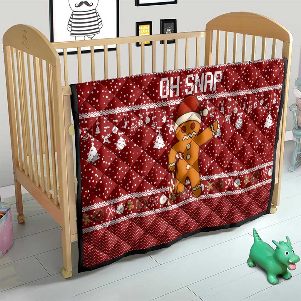Oh Snap Christmas Quilt Xmas Holiday Patterns - Wonder Print Shop