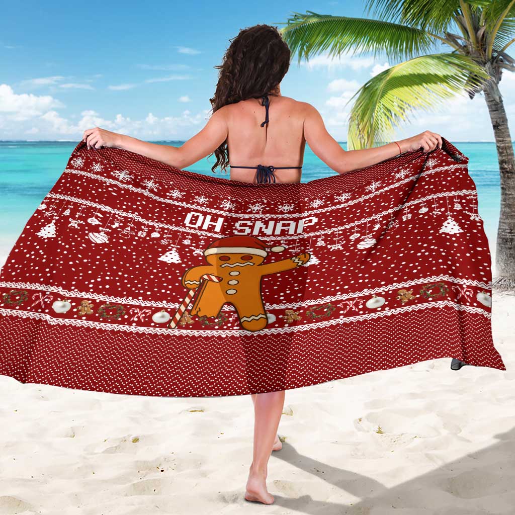 Oh Snap Christmas Sarong Xmas Holiday Patterns - Wonder Print Shop