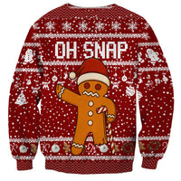 Oh Snap Christmas Sweatshirt Xmas Holiday Patterns - Wonder Print Shop