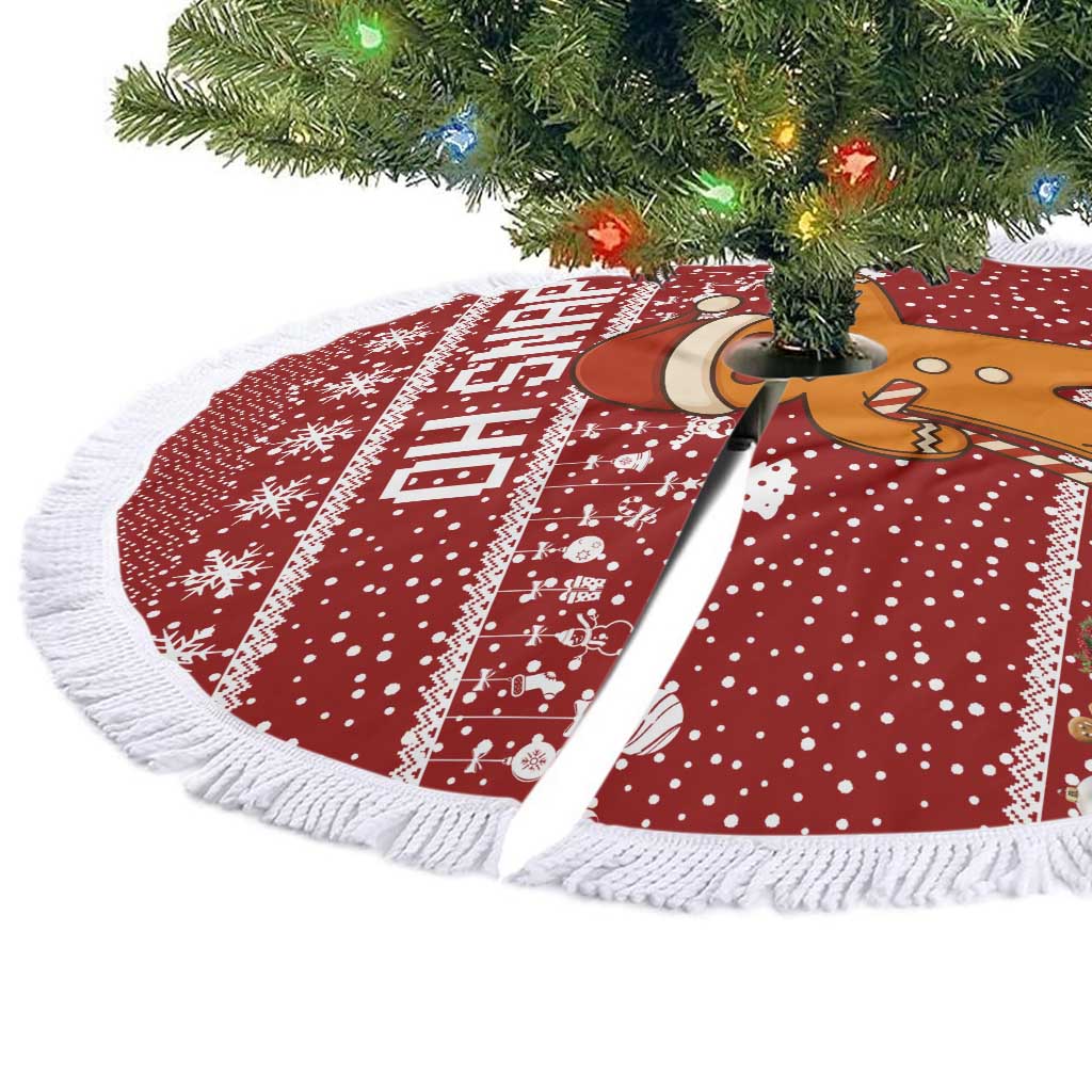 Oh Snap Christmas Tree Skirt Xmas Holiday Patterns - Wonder Print Shop
