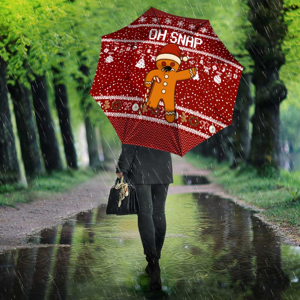 Oh Snap Christmas Umbrella Xmas Holiday Patterns - Wonder Print Shop