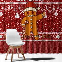 Oh Snap Christmas Window Curtain Xmas Holiday Patterns - Wonder Print Shop