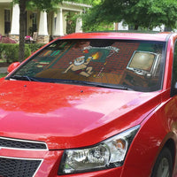 One Night Only Christmas Auto Sun Shade Xmas Holiday Patterns - Wonder Print Shop