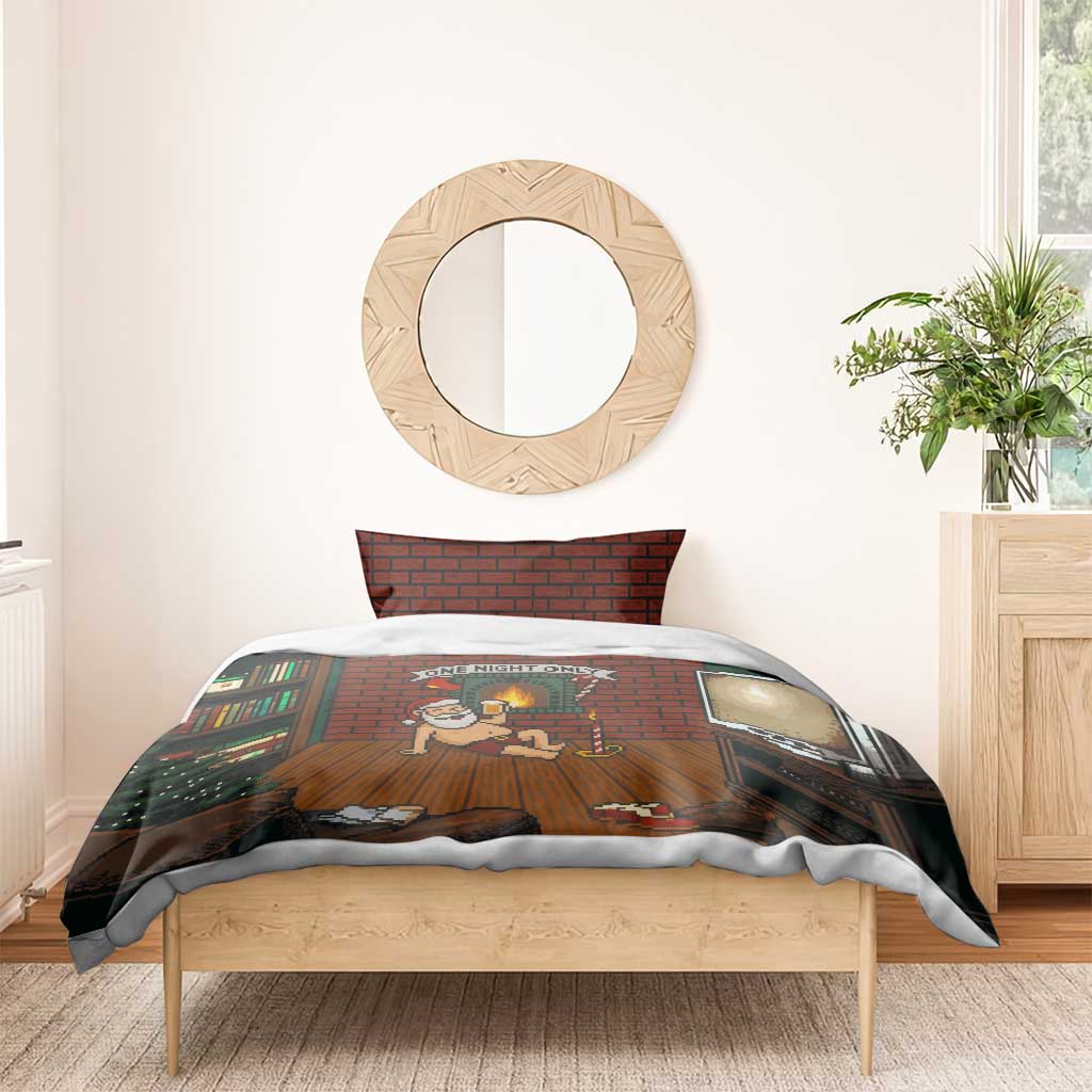 One Night Only Christmas Bedding Set Xmas Holiday Patterns - Wonder Print Shop