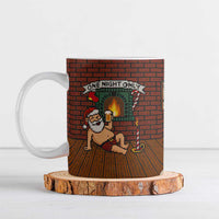 One Night Only Christmas Ceramic Mug Xmas Holiday Patterns - Wonder Print Shop