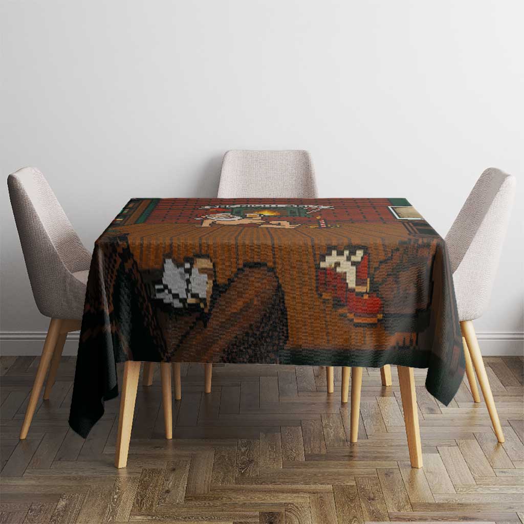 One Night Only Christmas Tablecloth Xmas Holiday Patterns - Wonder Print Shop