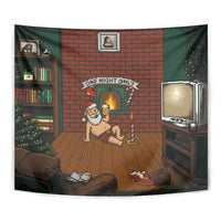 One Night Only Christmas Tapestry Xmas Holiday Patterns - Wonder Print Shop