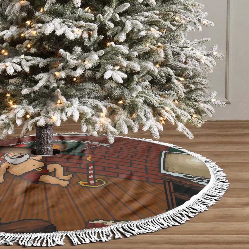 One Night Only Christmas Tree Skirt Xmas Holiday Patterns - Wonder Print Shop