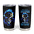 Yes I'm A Nice Person Skull Fire Tumbler Cup