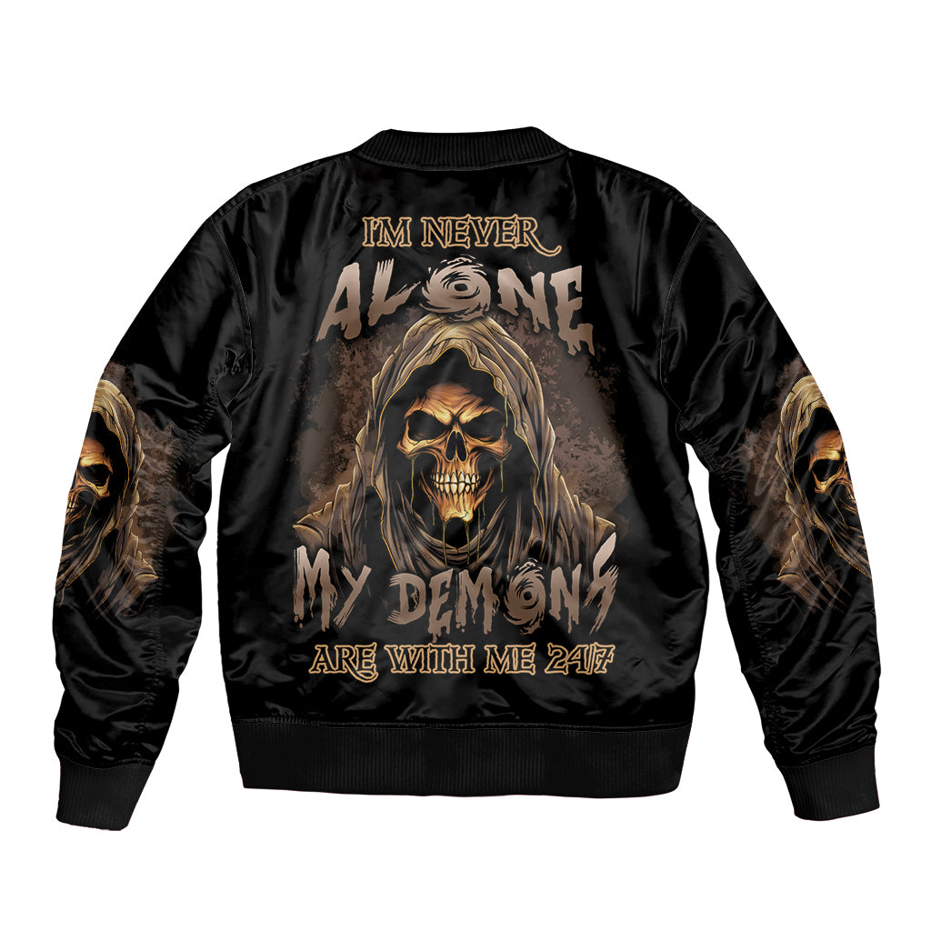 im-never-alone-skull-reaper-sleeve-zip-bomber-jacket