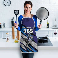 Custom Extreme Motocross Racing Apron with Rider Graphic - Wonder Print Shop
